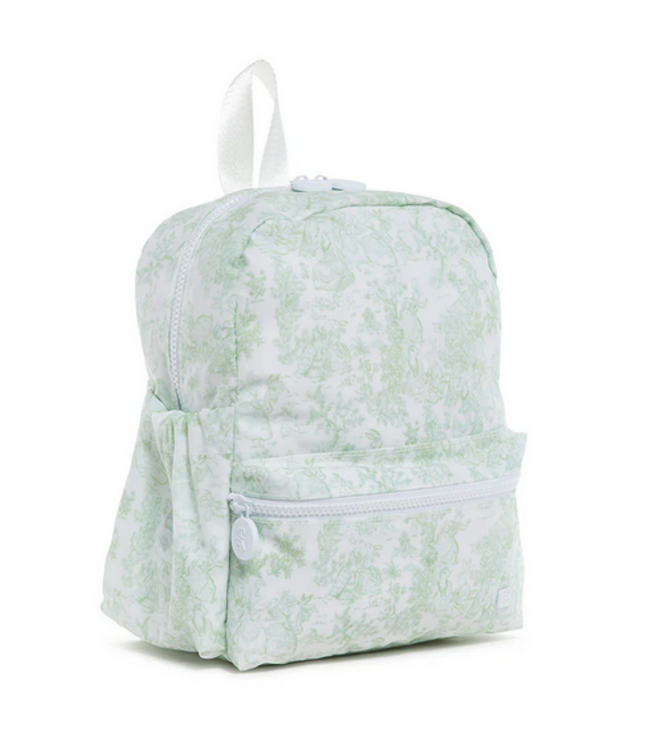 Bunny Toile Green Mini Backer