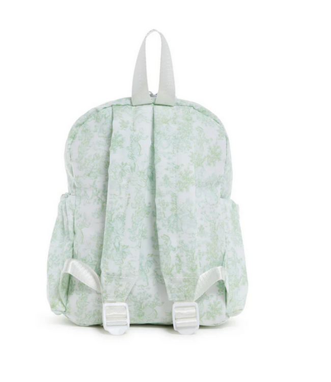 Bunny Toile Green Mini Backer