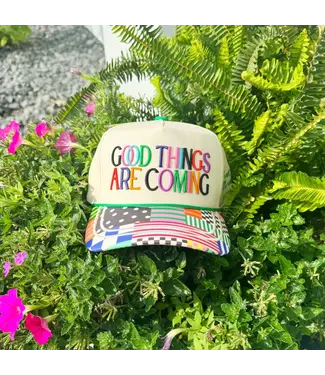 Poppy & Pine Good Things Are Coming Hat
