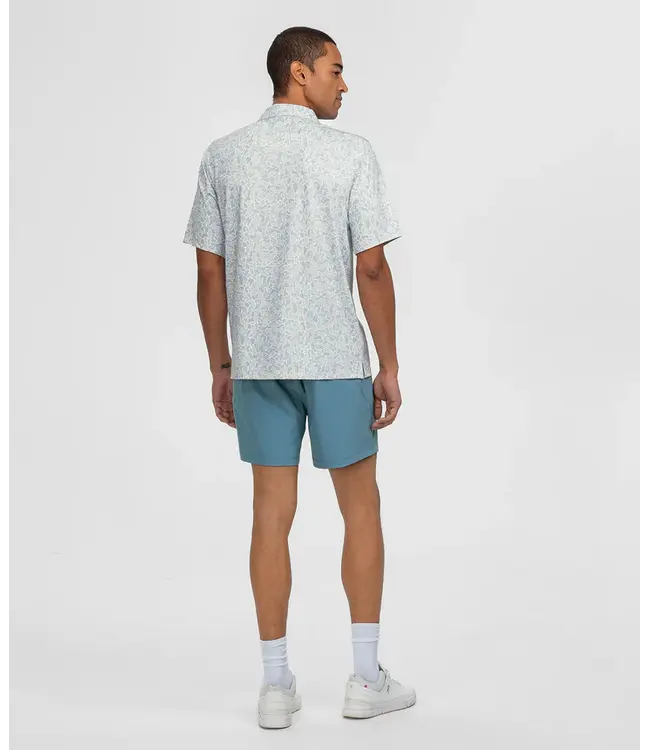 Hunters Hideaway Pale Drift Printed Polo