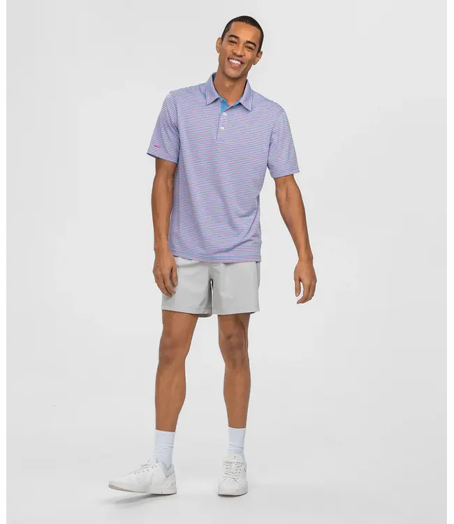 Crestline Stripe Rocket Pop Polo