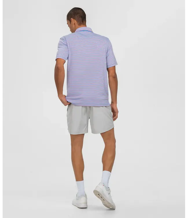 Crestline Stripe Rocket Pop Polo