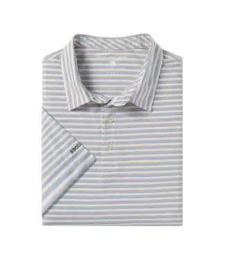 Southern Shirt LLC Cahaba Heather Stripe Hampton Polo