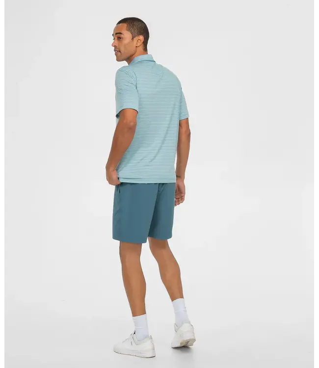 Sawgrass Stripe Maui Lime Polo