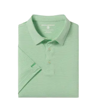 Southern Shirt LLC Heather Madison Stripe Fairway Polo