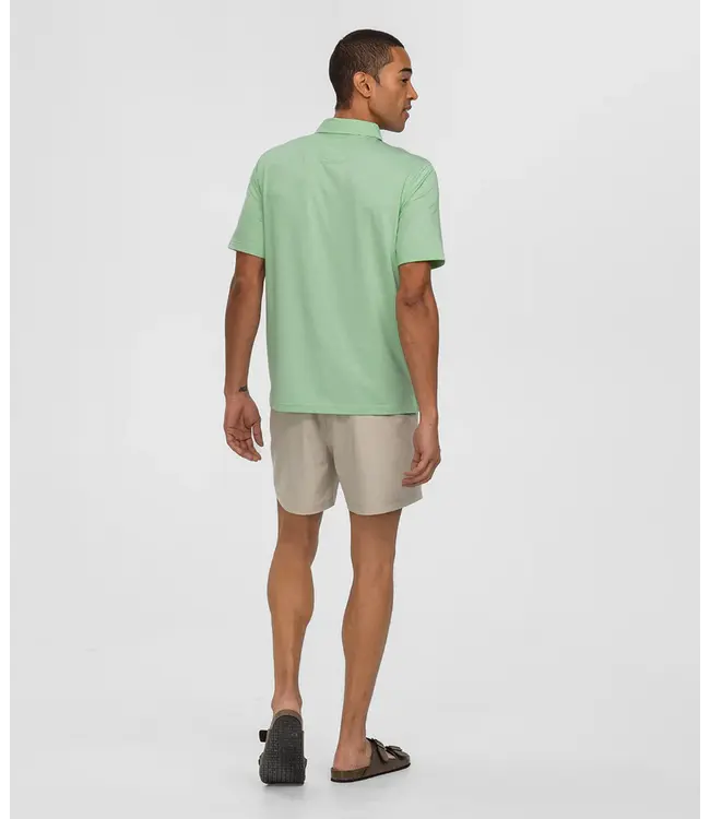 Heather Madison Stripe Fairway Polo