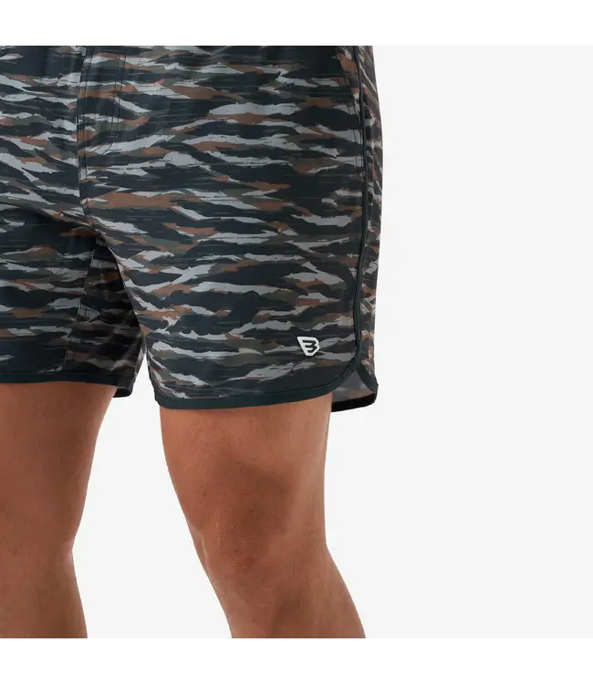 Tiger Stripe Camo Wetland Swim Trunks