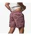 Paisley Duck Maroon Swim Trunks
