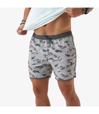 Burlebo Topo Desert Camo Swim Trunks