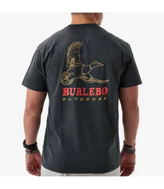 Burlebo Duck Wild Heather Black Tee
