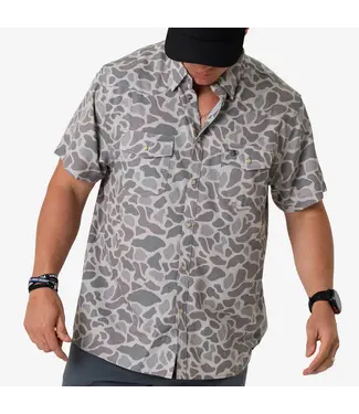 Burlebo Classic Deer Camo Performance Western Shirt