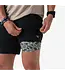Athletic Heather Black Shorts