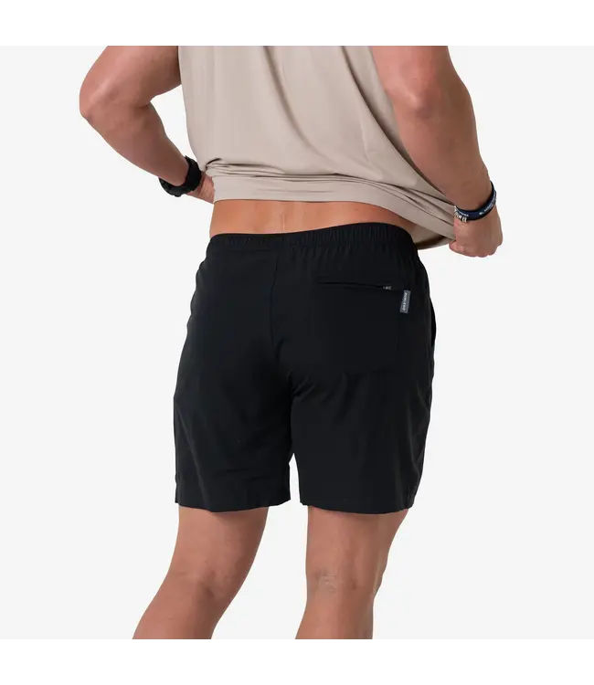 Athletic Heather Black Shorts