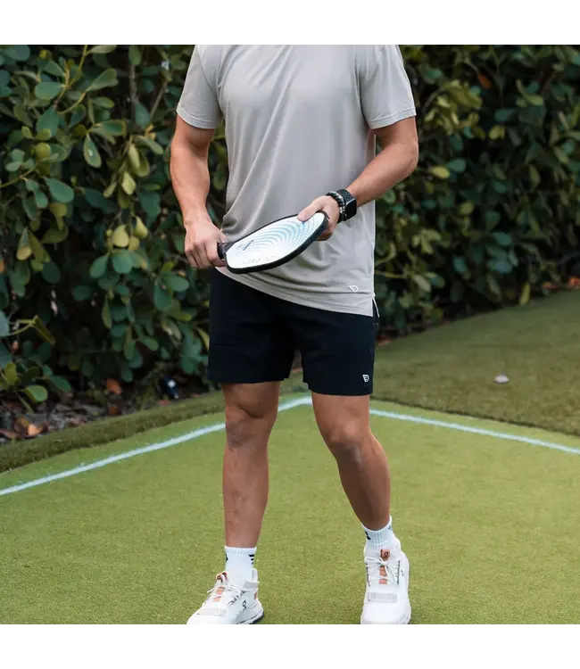 Athletic Heather Black Shorts