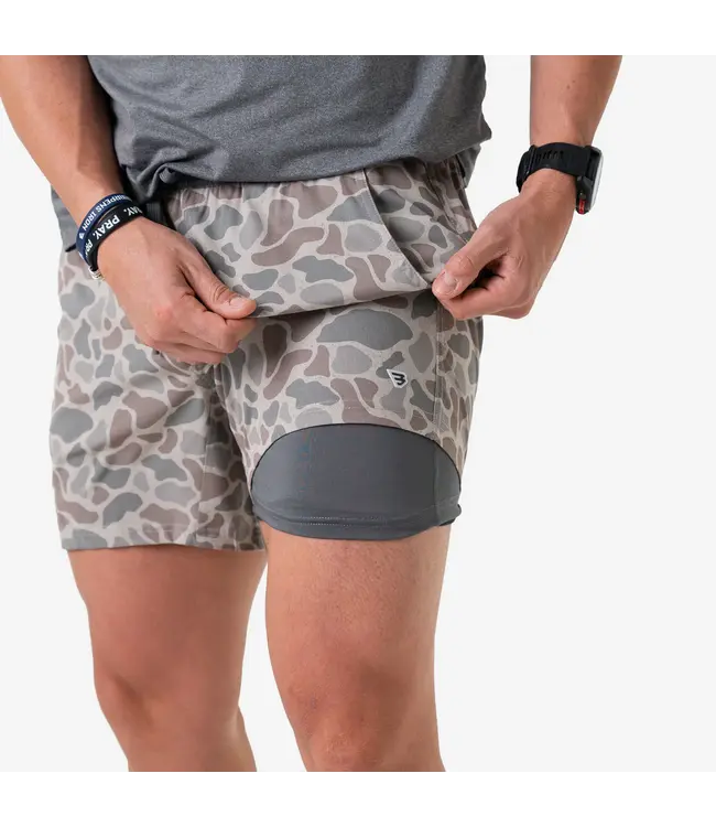 Athletic Classic Deer Camo Shorts