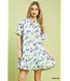 Lucy Blue Floral Dress