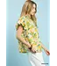 Ellie Green Floral Top