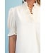 Mallory Cream Textured Top