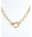 Derry Horsebit Link Gold Necklace