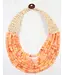 Ironwood Multi Layered Beaded Coral Necklace