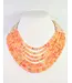 Ironwood Multi Layered Beaded Coral Necklace
