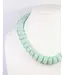 Pipestone Marble Beaded Mint Necklace
