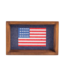 Needlepoint Flag Tray