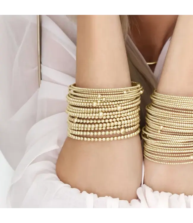 Enewton Classic Gold 4mm Bead Bangle