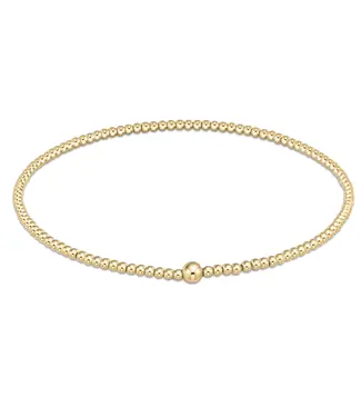 enewton design Enewton classic gold 2mm bead bangle