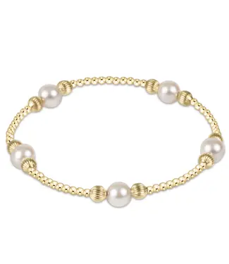 enewton design Enewton purpose pearl 6mm dignity gold bracelet
