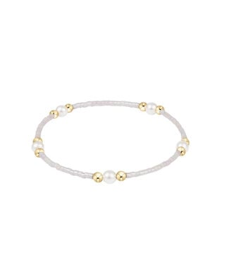 enewton design Enewton Hope Purpose Pearl Bracelet Silky White