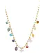 Phifer Gemstone Ball Bead Multi Necklace
