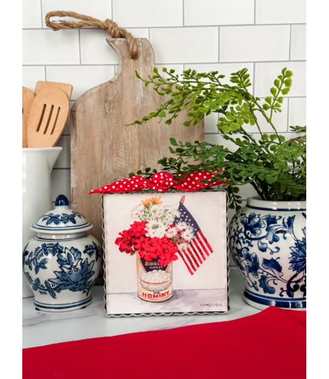 Round Top Mini Big Hominy Print