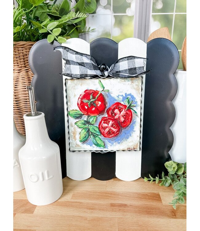 Round Top Mini Juicy Tomatoes Print