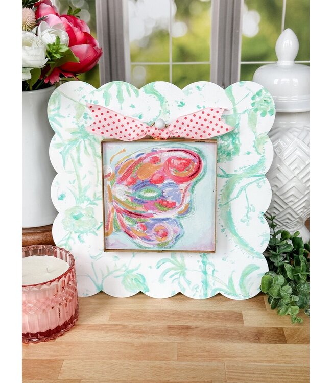 Round Top Mini Half Butterfly Print
