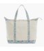 Posies Floral Coated Canvas Natural Large Maxi Tote