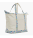 Posies Floral Coated Canvas Natural Large Maxi Tote