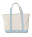 Hamptons Floral Coated Canvas Natural Large Maxi Tote