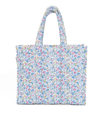 TRVL DESIGN Bridgehampton Floral Quilted Go Go Tote
