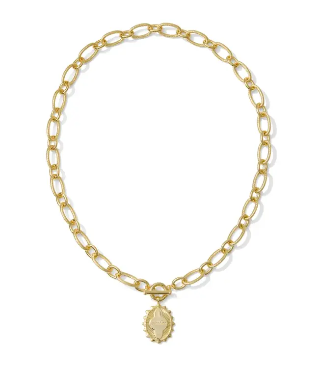 Kendra Scott Grandma Gold Link & Chain Necklace