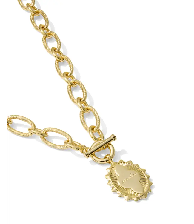 Kendra Scott Grandma Gold Link & Chain Necklace