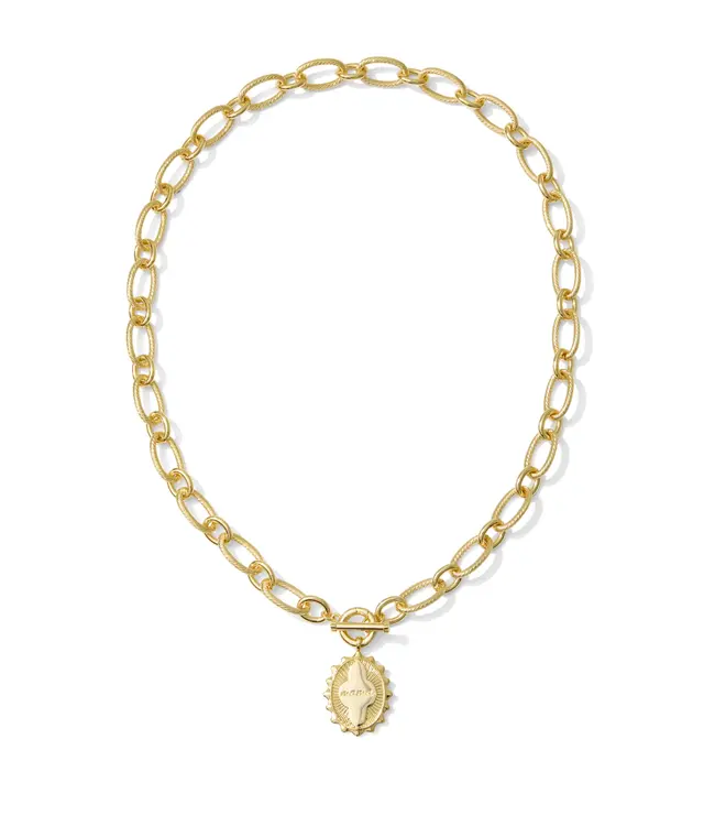 Kendra Scott Mama Gold Link & Chain Necklace