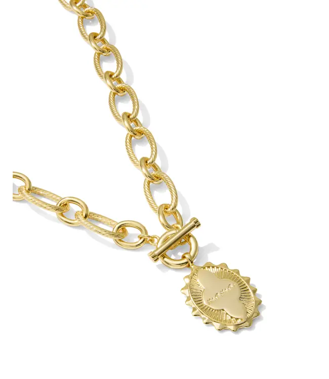 Kendra Scott Mama Gold Link & Chain Necklace
