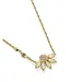 Kendra Scott Anya Flower Gold Short Pendant Necklace