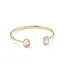 Kendra Scott Daphne Gold Frame Cuff Bracelet in Light Pink Mother-of-Pearl