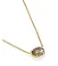 Kendra Scott Daphne Gold Frame Short Pendant Necklace in Taupe Mother-of-Pearl