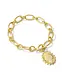 Kendra Scott Mama Gold Link & Chain Bracelet