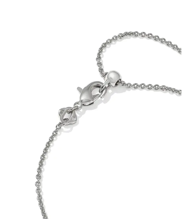 Kendra Scott Cross Silver Crystal Delicate Chain Bracelet