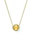 Kendra Scott Softball Gold Short Pendant Necklace