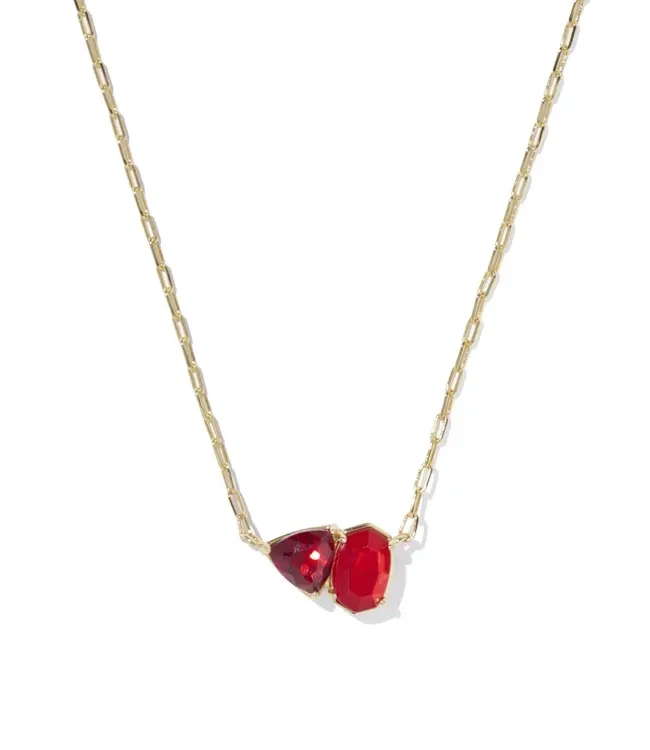 Kendra Scott Tatum Birthstones Gold Short Pendant Necklace